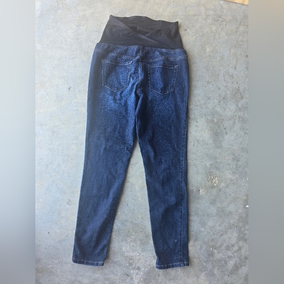 Isabel High-Waisted Blue Maternity Jeans Sz 8 Women 32x29 - Picture 5 of 8